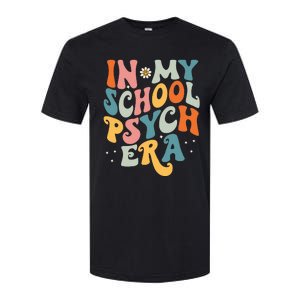 In My School Psych Era Retro School Psychologist Psychology Softstyle CVC T-Shirt