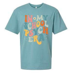 In My School Psych Era Retro School Psychologist Psychology Sueded Cloud Jersey T-Shirt