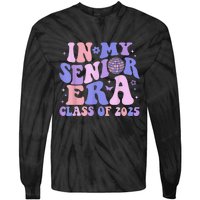 In My Senior Era Class Of 2025 Senior 2025 Tie-Dye Long Sleeve Shirt