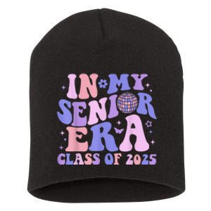 In My Senior Era Class Of 2025 Senior 2025 Short Acrylic Beanie