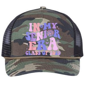 In My Senior Era Class Of 2025 Senior 2025 Retro Rope Trucker Hat Cap