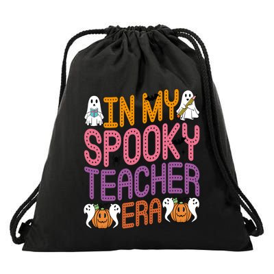 In My Spooky Teacher Era – Halloween Vibes Gift Drawstring Bag