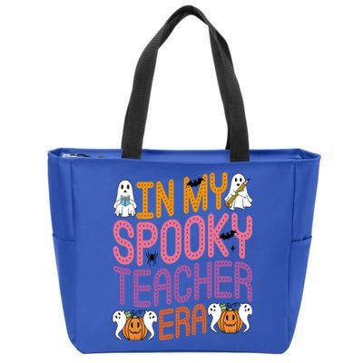 In My Spooky Teacher Era – Halloween Vibes Gift Zip Tote Bag