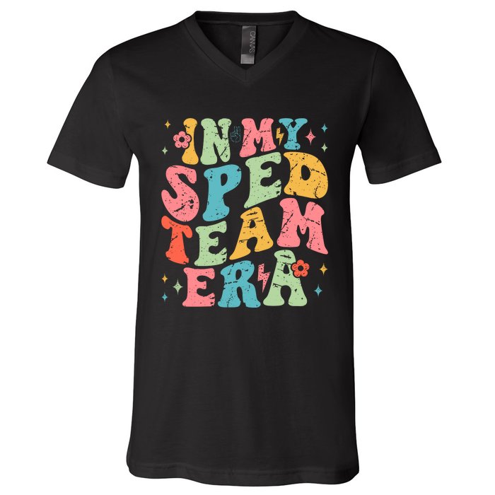 In My Sped Team Era V-Neck T-Shirt