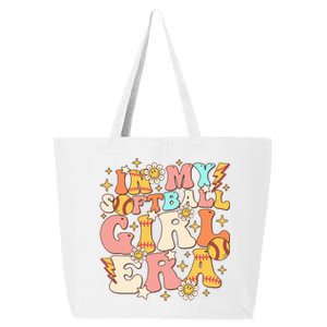 In My Softball Girl Era Retro Softball Girl Groovy Cute 25L Jumbo Tote