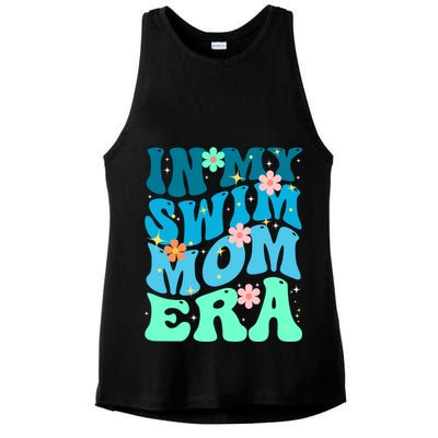 In My Swim Mom Era Ladies PosiCharge Tri-Blend Wicking Tank