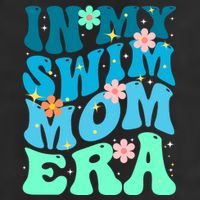 In My Swim Mom Era 7 Panel Mesh Trucker Snapback Hat