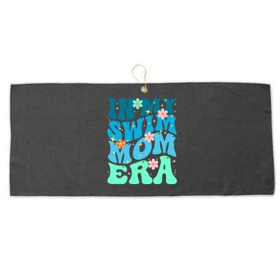 In My Swim Mom Era Large Microfiber Waffle Golf Towel