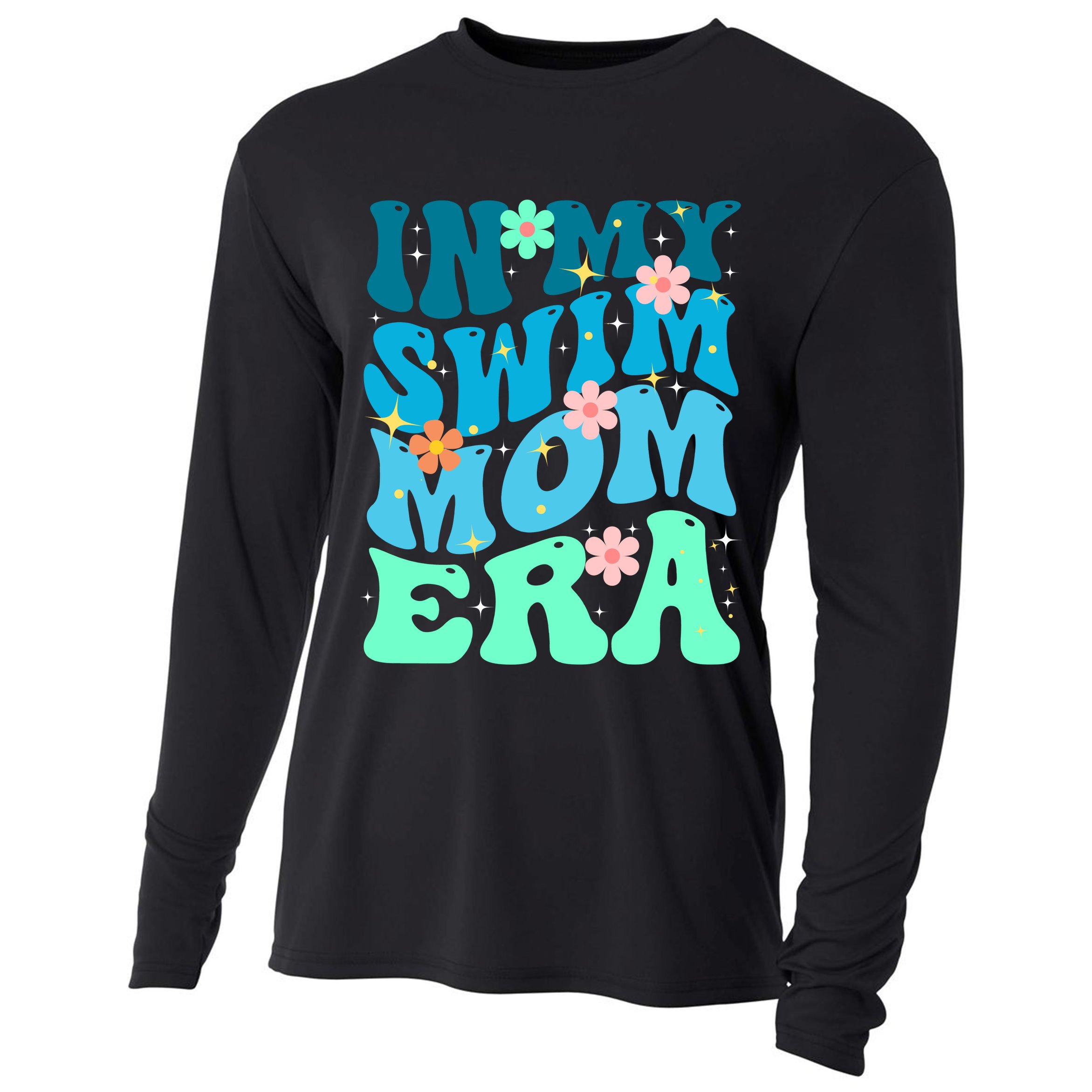 In My Swim Mom Era Cooling Performance Long Sleeve Crew