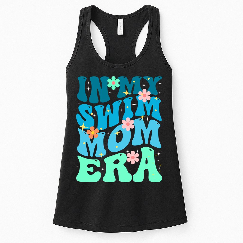 In My Swim Mom Era Womens Tank Top