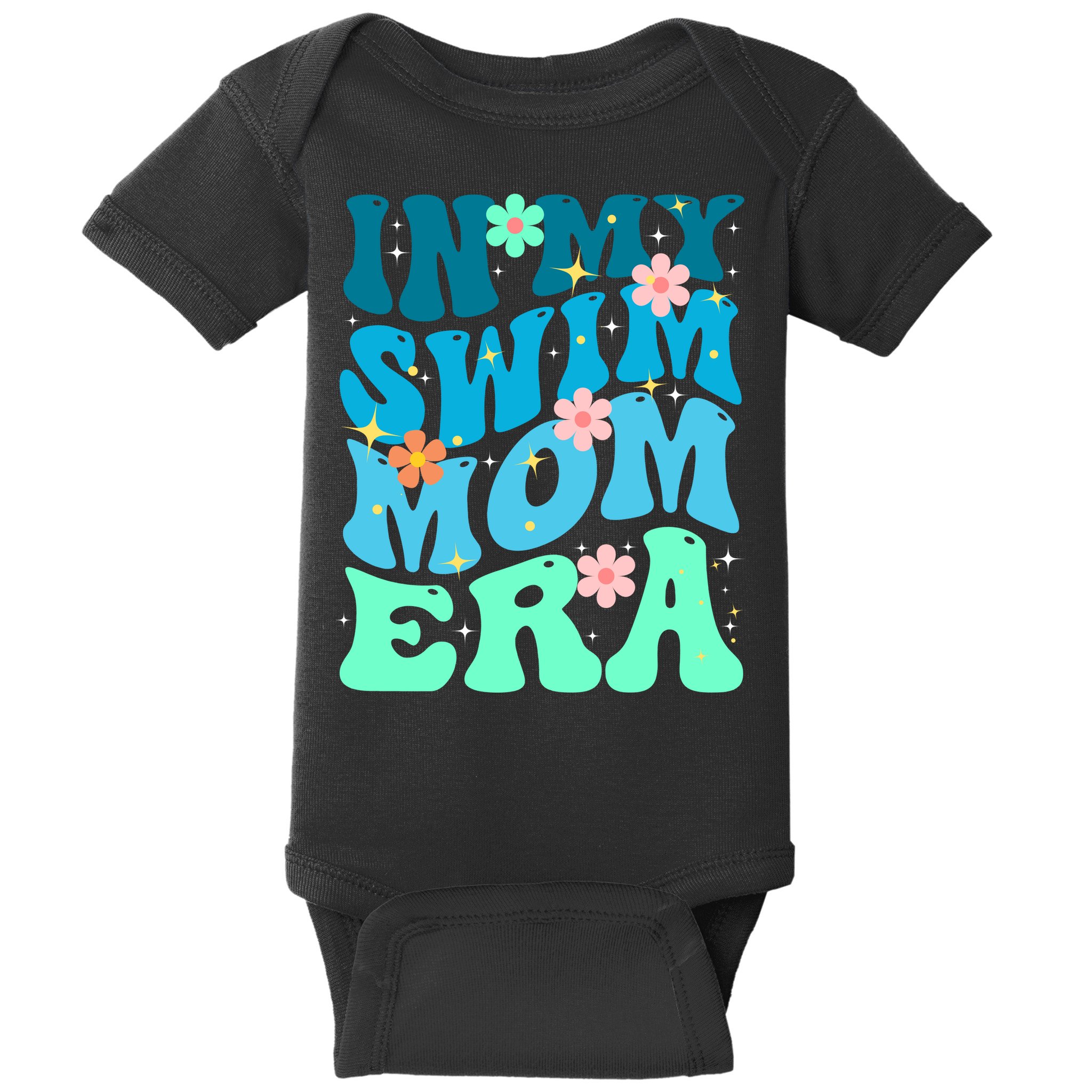 In My Swim Mom Era Baby Bodysuit