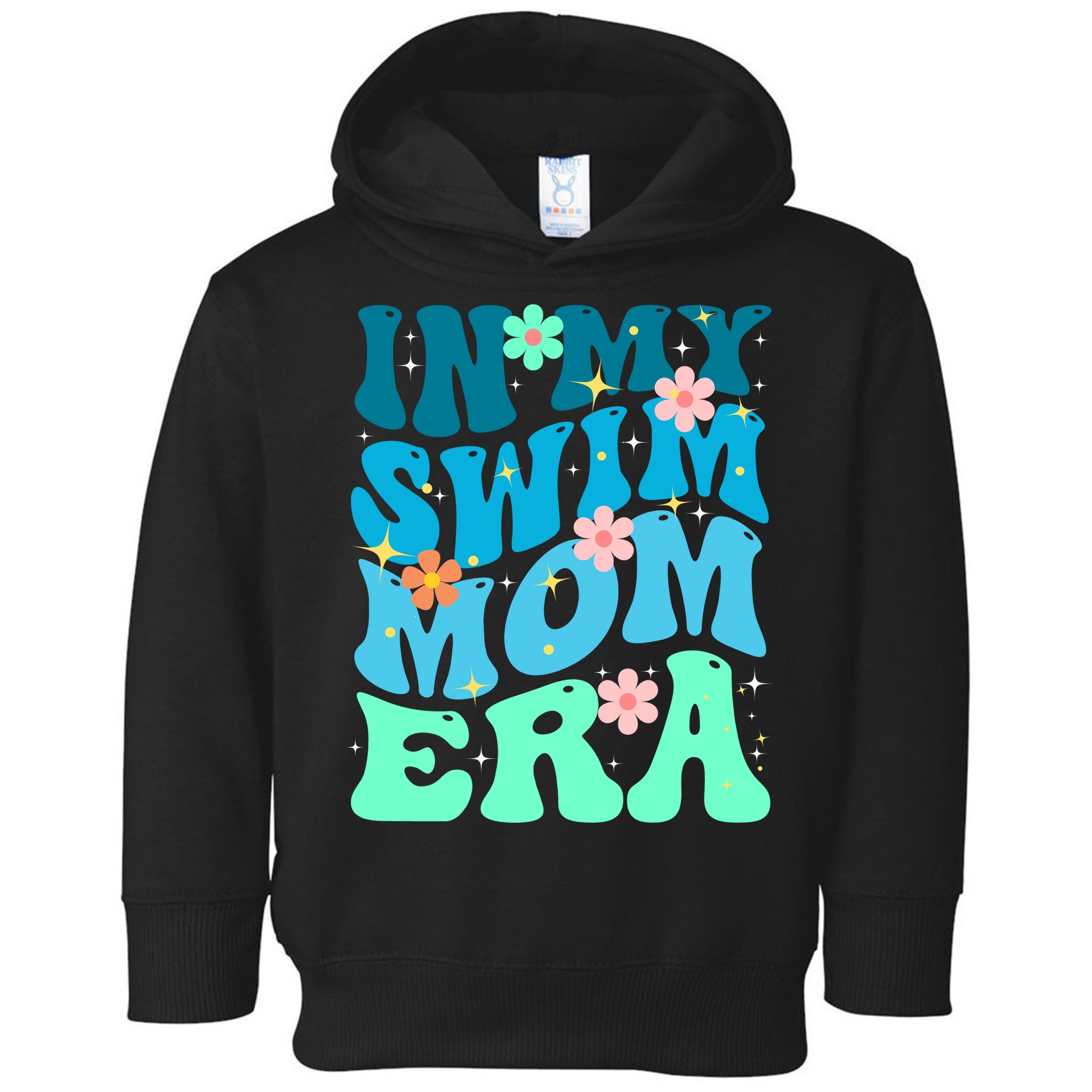 In My Swim Mom Era Toddler Hoodie