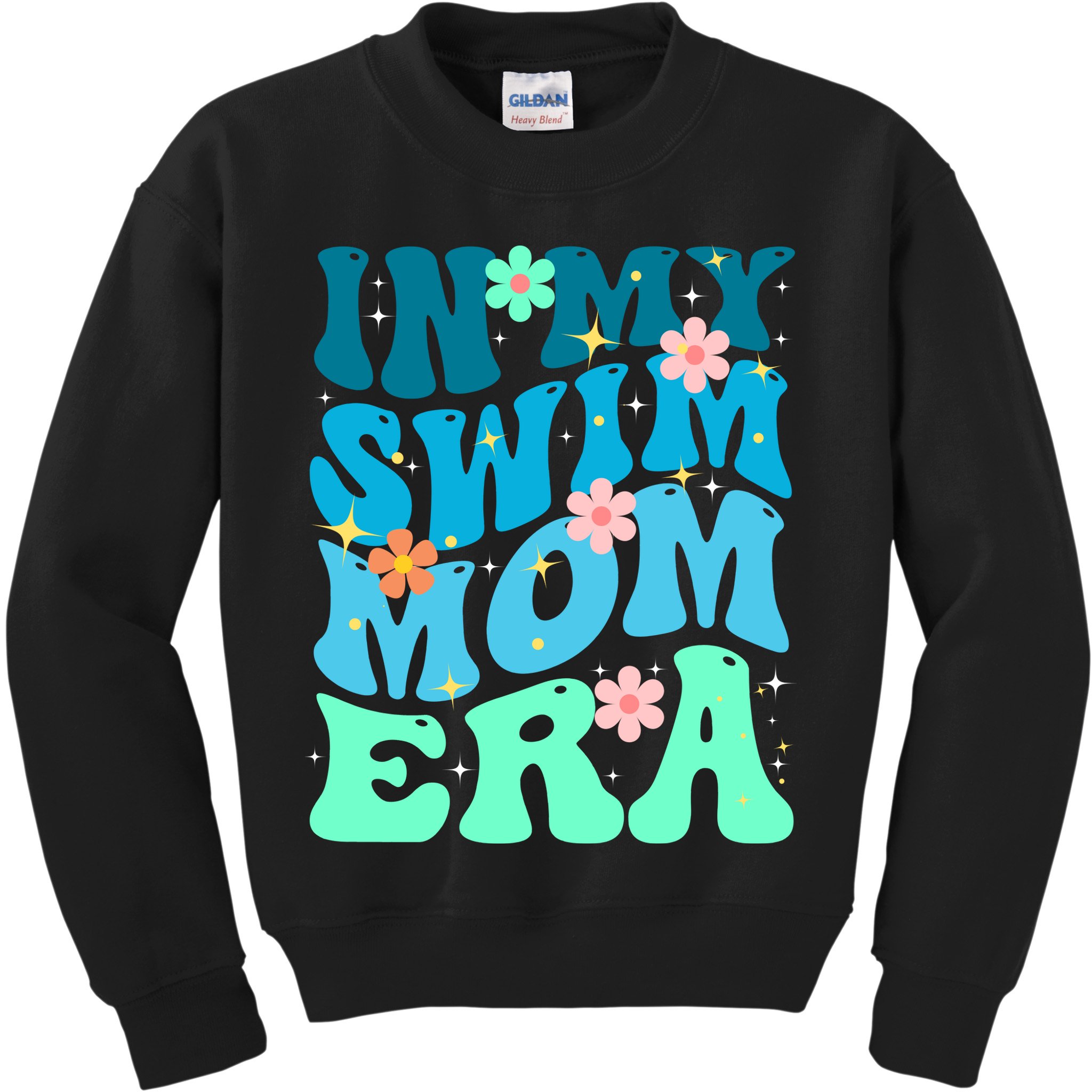 In My Swim Mom Era Kids Sweatshirt