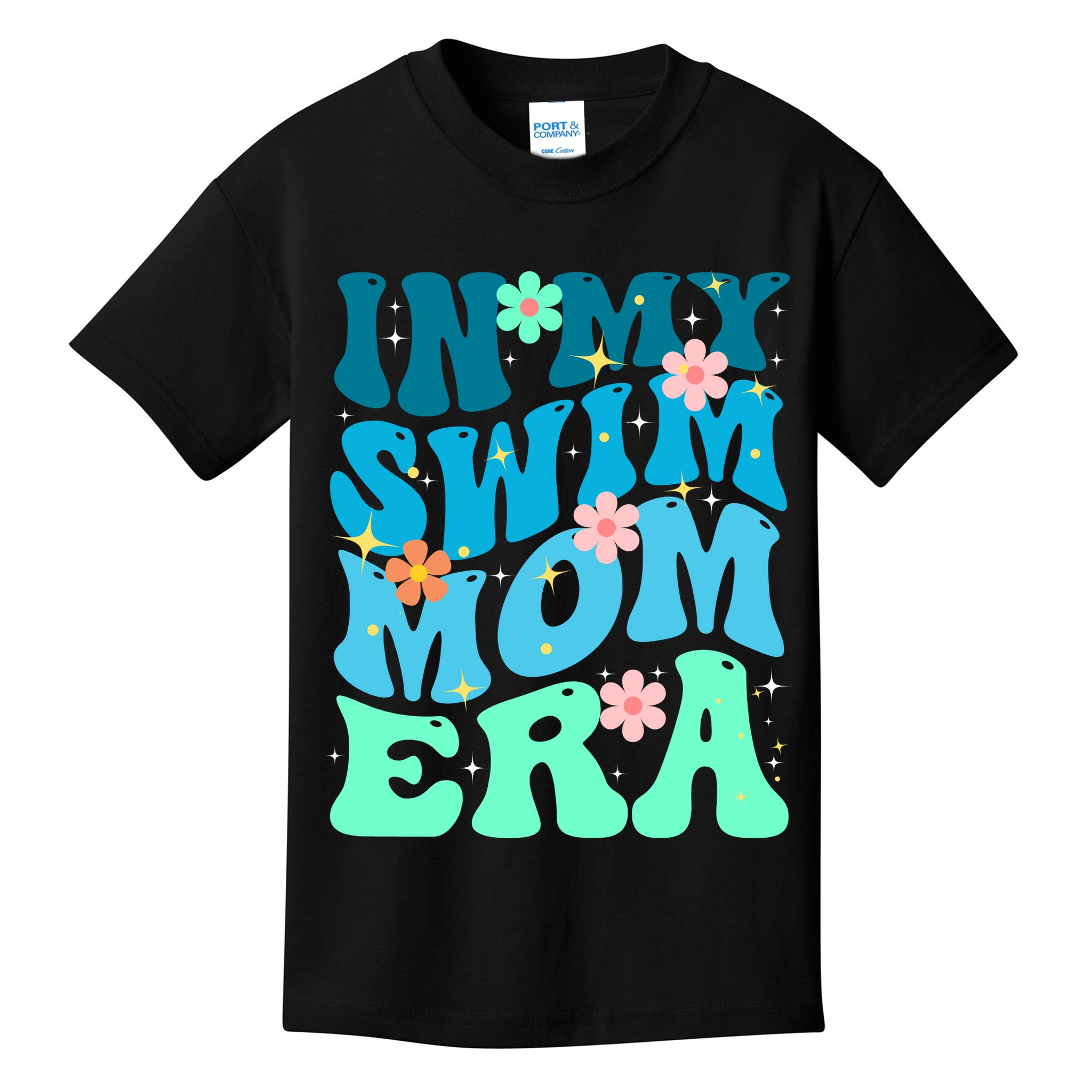 In My Swim Mom Era Kids T-Shirt