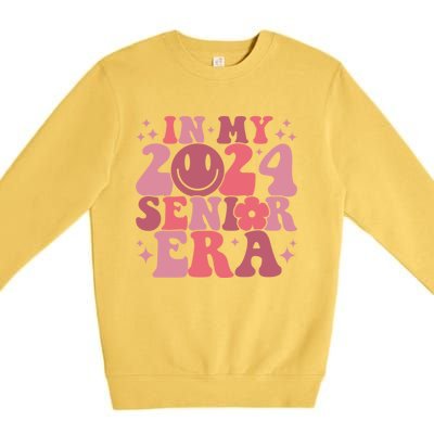 In My Senior Era Class Of 2024 Senior 24 Graduate Graduation Gift Premium Crewneck Sweatshirt