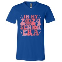 In My Senior Era Class Of 2024 Senior 24 Graduate Graduation Gift V-Neck T-Shirt