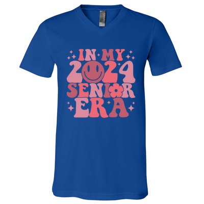 In My Senior Era Class Of 2024 Senior 24 Graduate Graduation Gift V-Neck T-Shirt