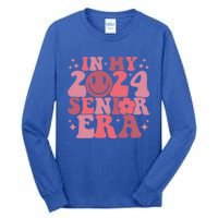 In My Senior Era Class Of 2024 Senior 24 Graduate Graduation Gift Tall Long Sleeve T-Shirt