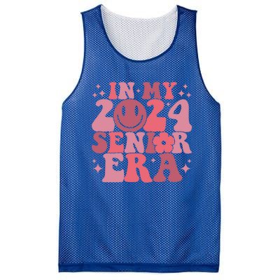 In My Senior Era Class Of 2024 Senior 24 Graduate Graduation Gift Mesh Reversible Basketball Jersey Tank