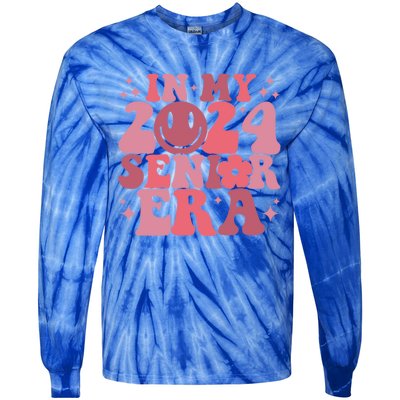 In My Senior Era Class Of 2024 Senior 24 Graduate Graduation Gift Tie-Dye Long Sleeve Shirt