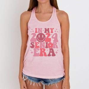 In My Senior Era Class Of 2024 Senior 24 Graduate Graduation Gift Women's Knotted Racerback Tank