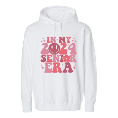 In My Senior Era Class Of 2024 Senior 24 Graduate Graduation Gift Garment-Dyed Fleece Hoodie