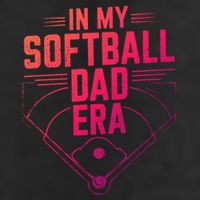 In My Softball Dad Era Softball Team Dad Softball Dads Gift Cool Comfort Performance Bucket Hat