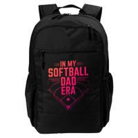 In My Softball Dad Era Softball Team Dad Softball Dads Gift Backpack