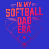 In My Softball Dad Era Softball Team Dad Softball Dads Gift Sustainable Beanie