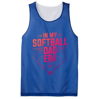 In My Softball Dad Era Softball Team Dad Softball Dads Gift Mesh Reversible Basketball Jersey Tank