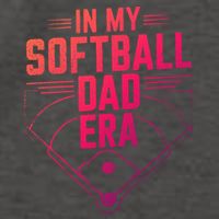 In My Softball Dad Era Softball Team Dad Softball Dads Gift Vector Backpack
