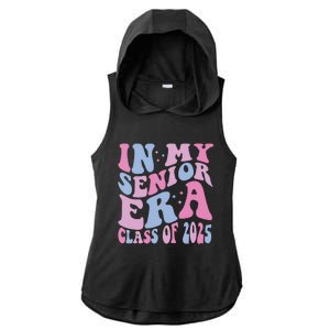 In My Senior Era Class Of 2025 Senior 2025 Ladies PosiCharge Tri-Blend Wicking Draft Hoodie Tank