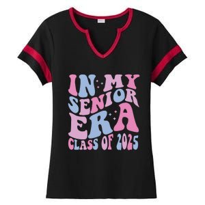 In My Senior Era Class Of 2025 Senior 2025 Ladies Halftime Notch Neck Tee