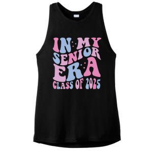 In My Senior Era Class Of 2025 Senior 2025 Ladies PosiCharge Tri-Blend Wicking Tank