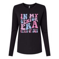 In My Senior Era Class Of 2025 Senior 2025 Womens Cotton Relaxed Long Sleeve T-Shirt