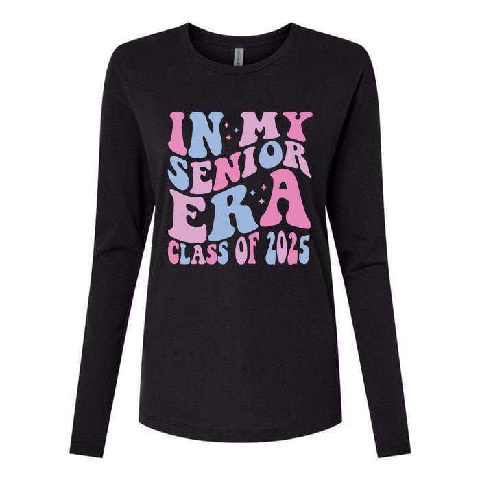 In My Senior Era Class Of 2025 Senior 2025 Womens Cotton Relaxed Long Sleeve T-Shirt