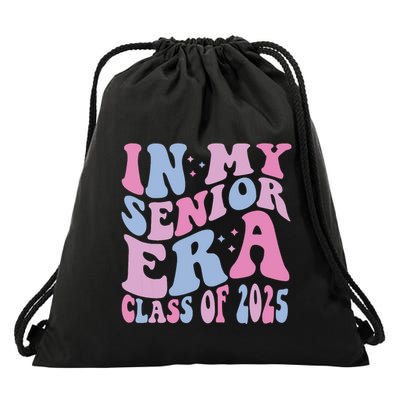 In My Senior Era Class Of 2025 Senior 2025 Drawstring Bag
