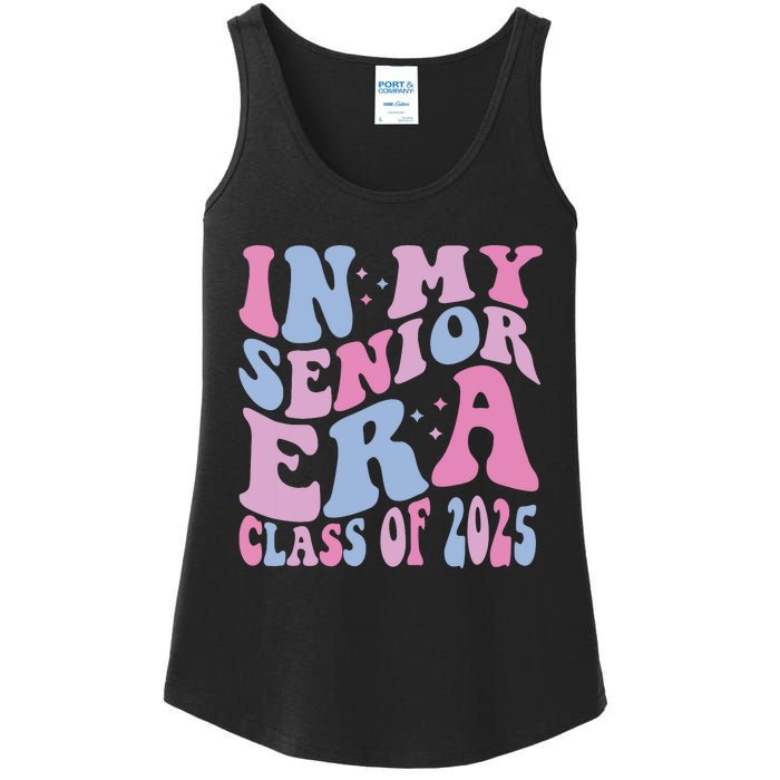 In My Senior Era Class Of 2025 Senior 2025 Ladies Essential Tank