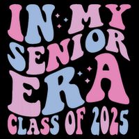 In My Senior Era Class Of 2025 Senior 2025 16 in Basic Backpack