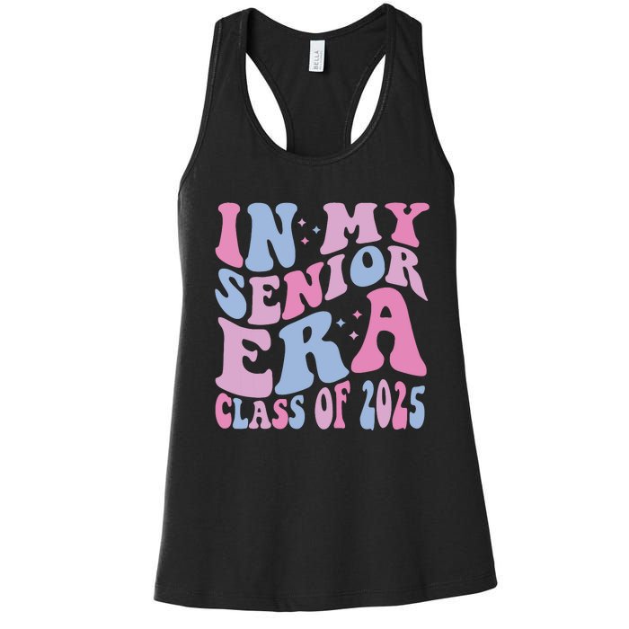 In My Senior Era Class Of 2025 Senior 2025 Women's Racerback Tank