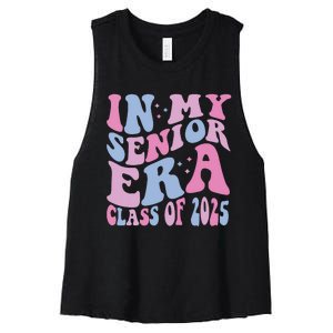 In My Senior Era Class Of 2025 Senior 2025 Women's Racerback Cropped Tank