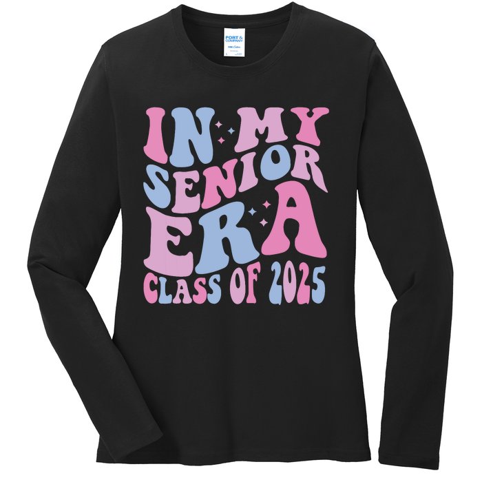 In My Senior Era Class Of 2025 Senior 2025 Ladies Long Sleeve Shirt