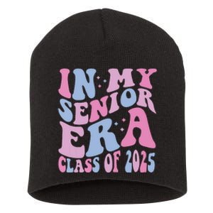 In My Senior Era Class Of 2025 Senior 2025 Short Acrylic Beanie