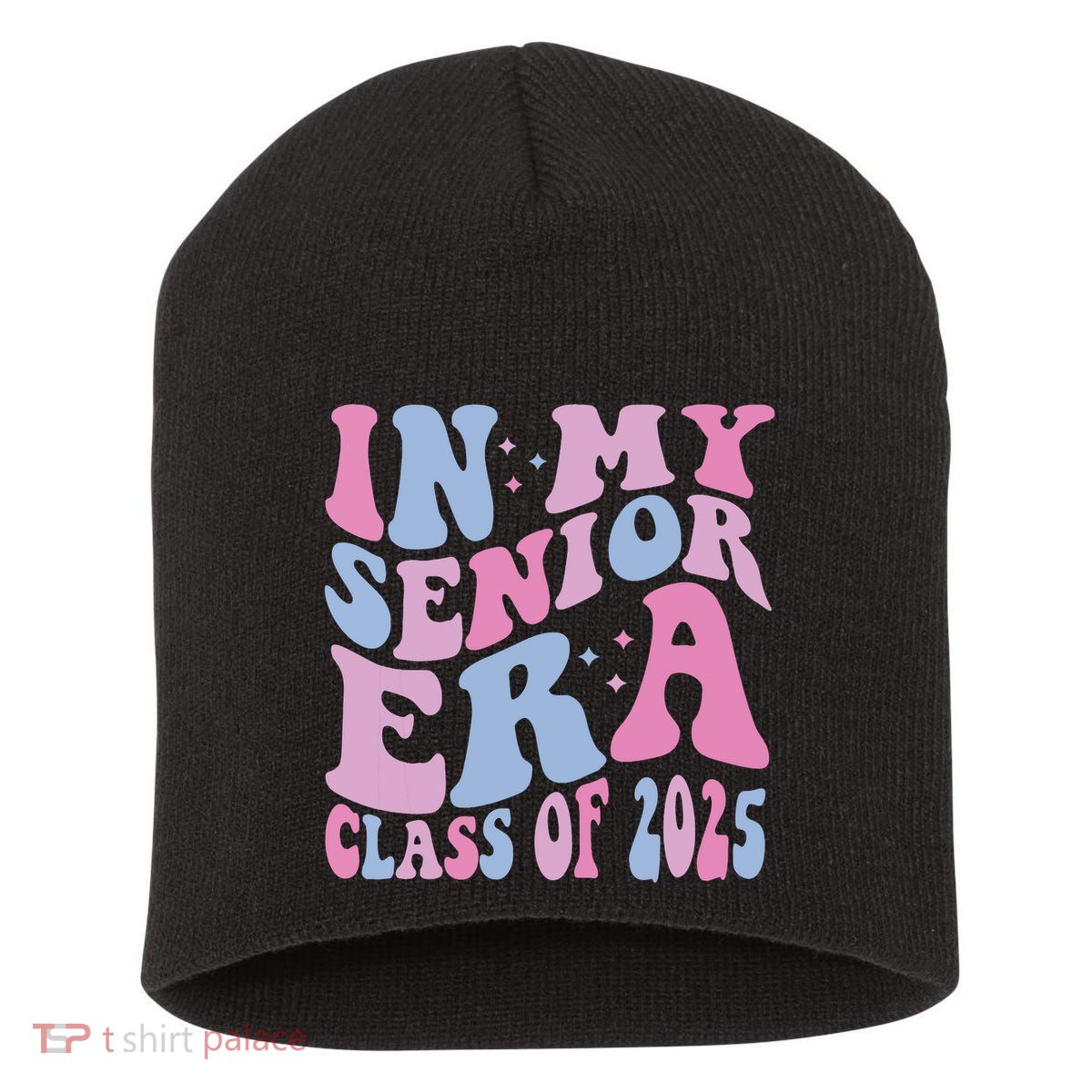 In My Senior Era Class Of 2025 Senior 2025 Short Acrylic Beanie
