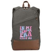 In My Senior Era Class Of 2025 Senior 2025 Cotton Canvas Backpack