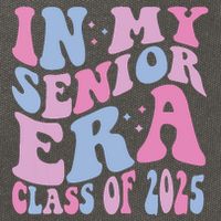 In My Senior Era Class Of 2025 Senior 2025 Cotton Canvas Backpack