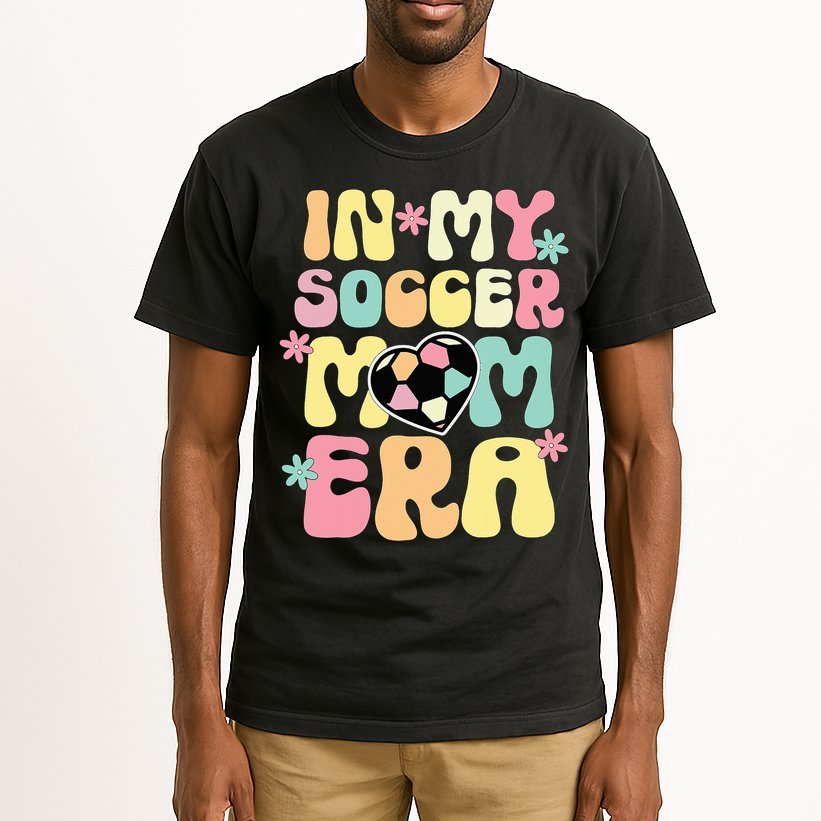 In My Soccer Mom Era Soccer Mama Funny Soccer Game Day Tall T-Shirt