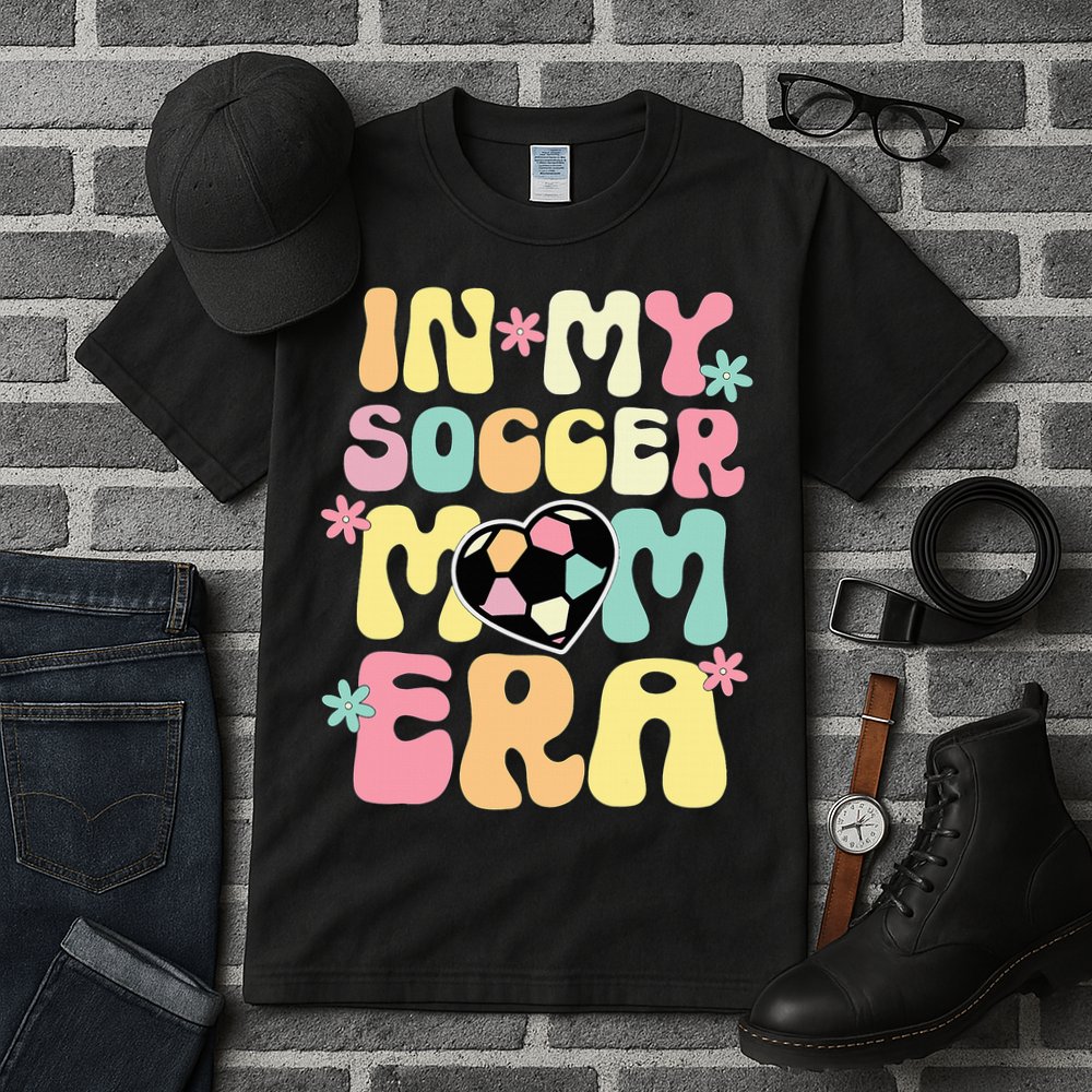 In My Soccer Mom Era Soccer Mama Funny Soccer Game Day Tall T-Shirt