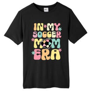 In My Soccer Mom Era Soccer Mama Funny Soccer Game Day Tall Fusion ChromaSoft Performance T-Shirt