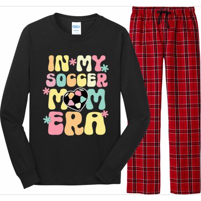 In My Soccer Mom Era Soccer Mama Funny Soccer Game Day Long Sleeve Pajama Set